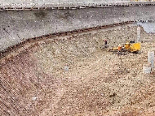 甘谷基坑边坡加固